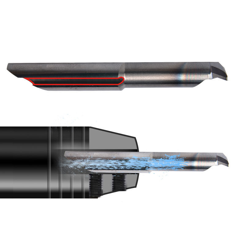 Nội bộ làm mát tùy chỉnh Micro Boring Tool Tungsten Carbide vật liệu cho máy quay