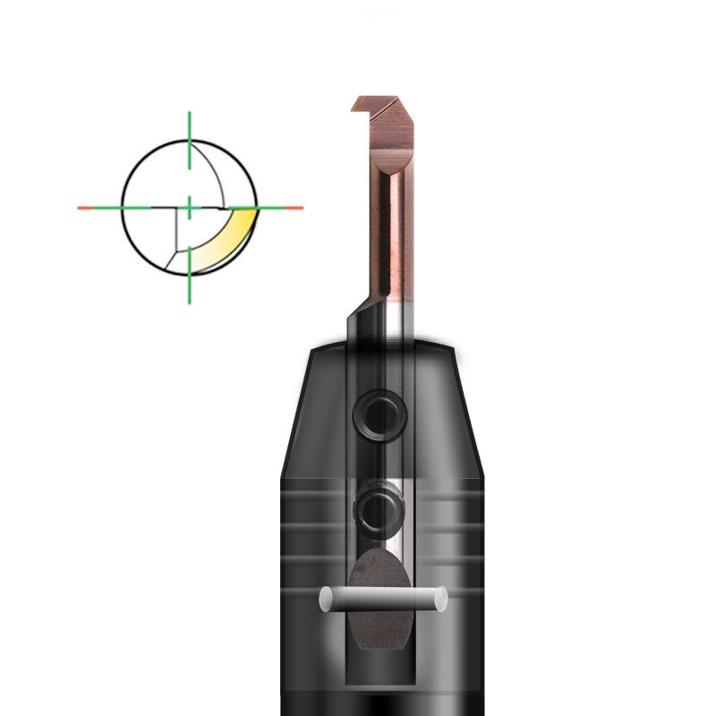 CNC Inner Hole Micro Boring Bars hợp kim tích hợp đường kính nhỏ cho máy quay