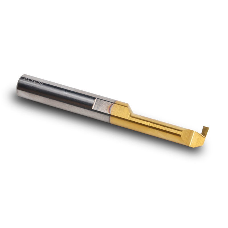 Tungsten Carbide Công cụ rãnh nội bộ nhỏ Màu vàng ISO chứng nhận
