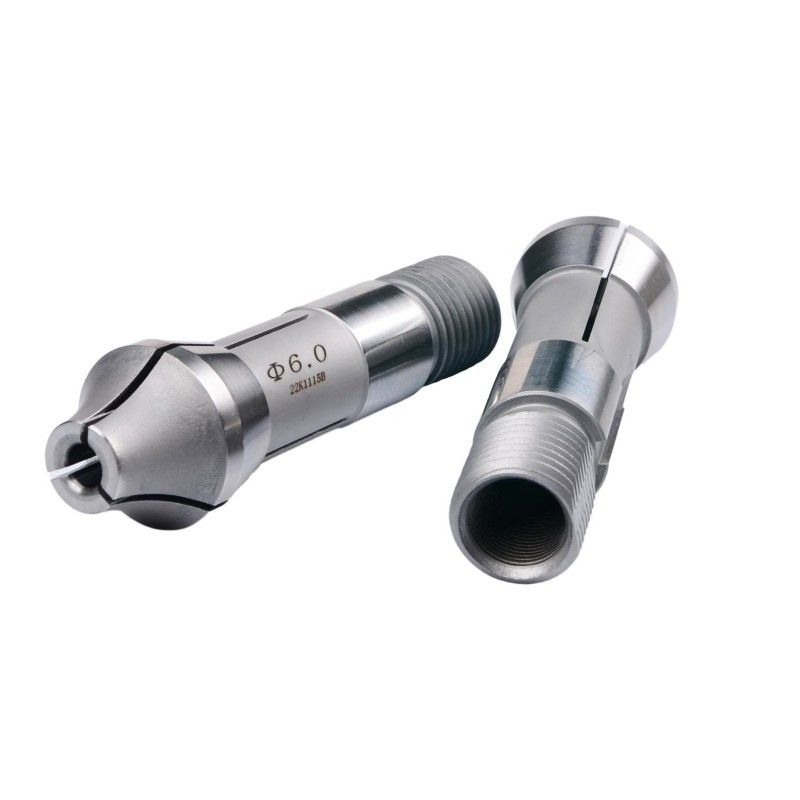 Tùy chỉnh Swiss Lathe Collets coni Long Nose Guide Bush Round Bore Carbide Linered