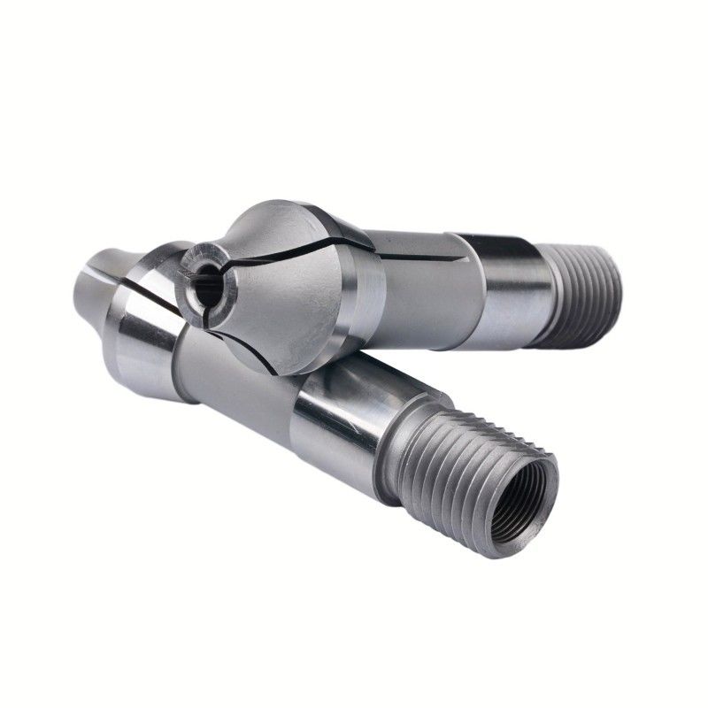 Tùy chỉnh Swiss Lathe Collets coni Long Nose Guide Bush Round Bore Carbide Linered