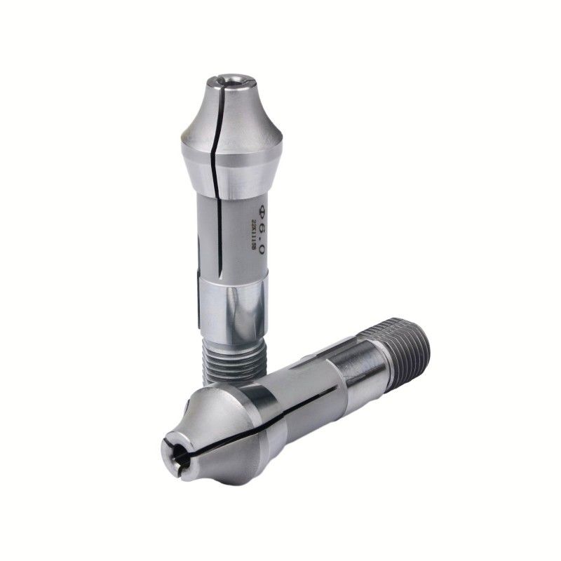 Tùy chỉnh Swiss Lathe Collets coni Long Nose Guide Bush Round Bore Carbide Linered