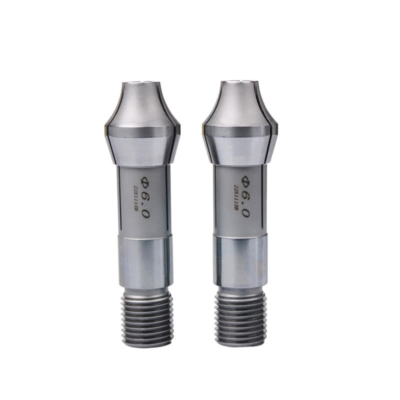 Tùy chỉnh Swiss Lathe Collets coni Long Nose Guide Bush Round Bore Carbide Linered