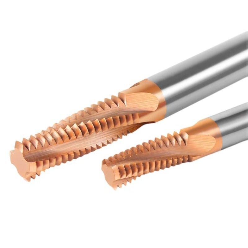 Máy CNC răng đầy dẫy thắt dây đai kết thúc 4 sáo cho nhôm và thép