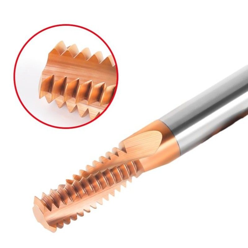 Máy CNC răng đầy dẫy thắt dây đai kết thúc 4 sáo cho nhôm và thép