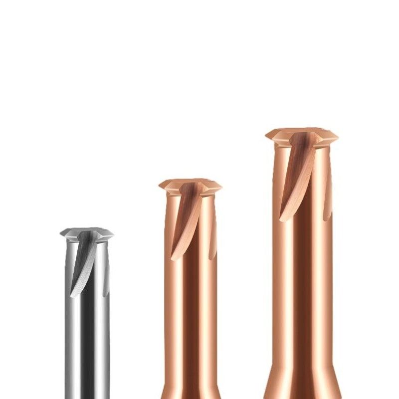 CNC đơn răng Threading cuối máy xay Solid Carbide 4 phút cho thép đúc