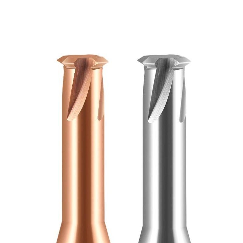 CNC đơn răng Threading cuối máy xay Solid Carbide 4 phút cho thép đúc