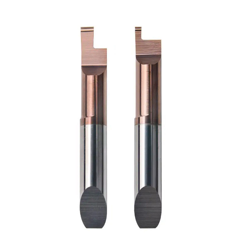 Custom Face Grooving micro carbide boring bar Nội bộ làm mát cho Micro quay xoắn ốc