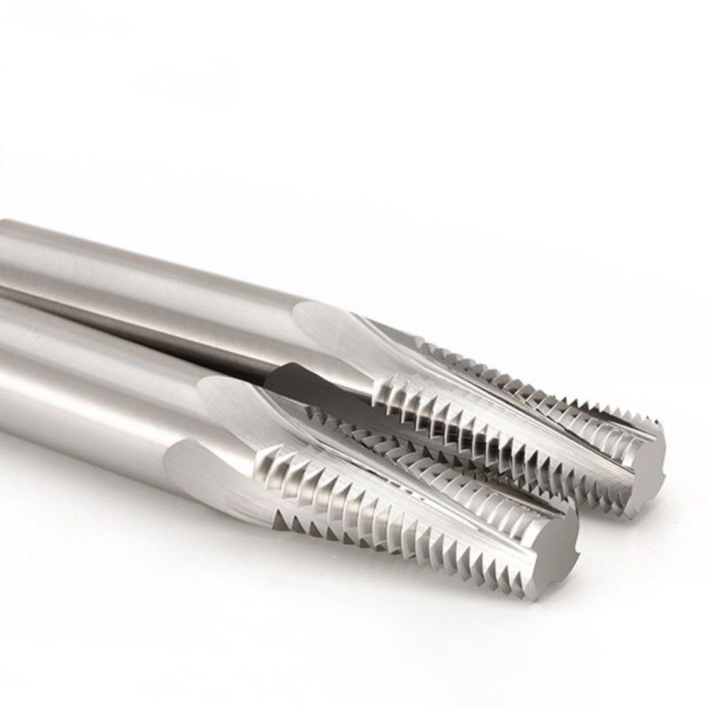3/8 Carbide Thread Milling Cutter BSPT RC 55 độ với lớp phủ Nano đồng
