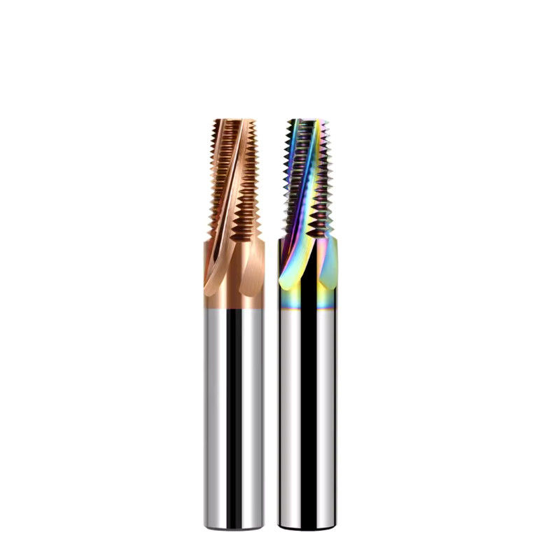 3/8 Carbide Thread Milling Cutter BSPT RC 55 độ với lớp phủ Nano đồng