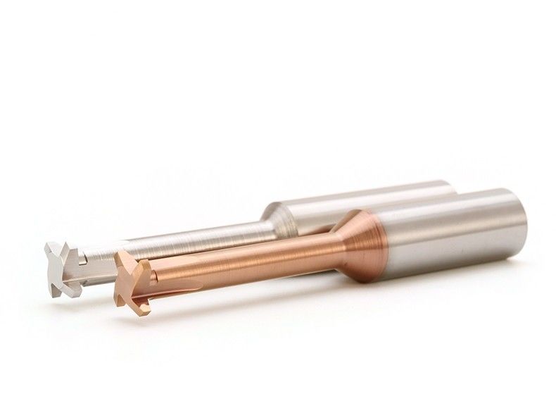 30 độ Trapezoidal dây cắt mài ACME Tr Solid Carbide T loại răng đơn