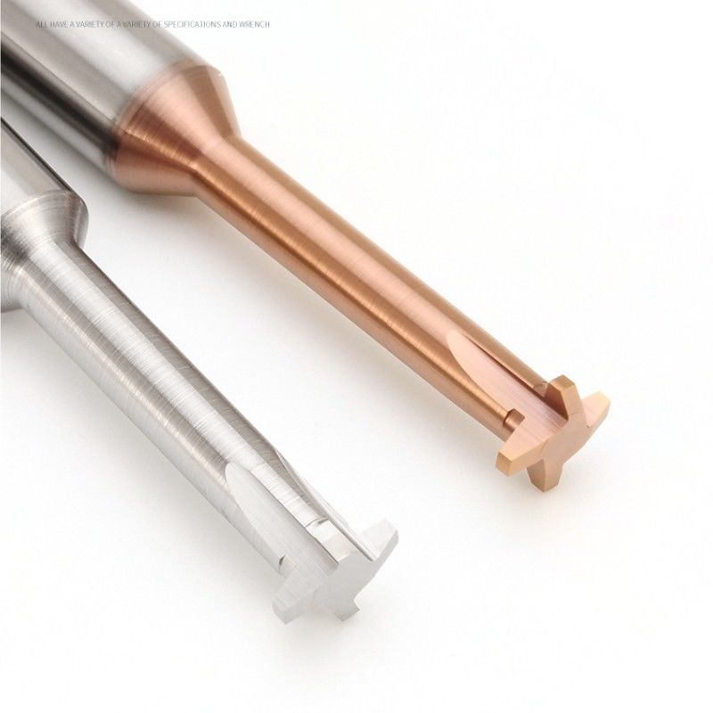 30 độ Trapezoidal dây cắt mài ACME Tr Solid Carbide T loại răng đơn