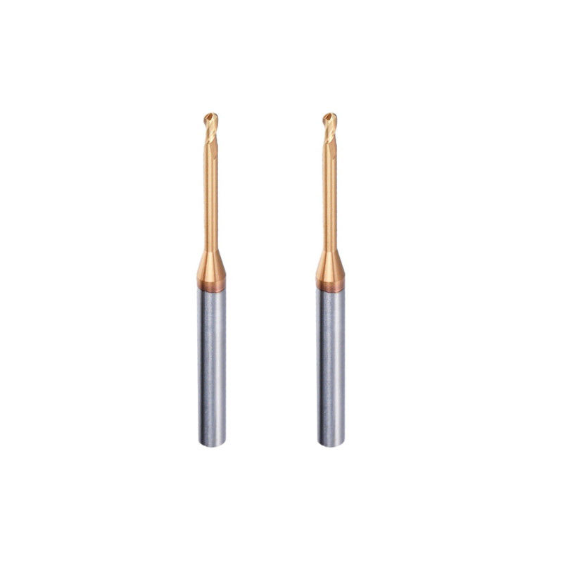 Micro Deep Groove Long Neck Milling Cutter, 0.1mm Radius góc