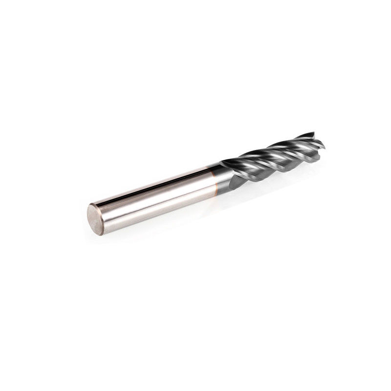 Solid Carbide Micro Diameter End Mill 4 Flute HRC 58 độ cho các công cụ mài