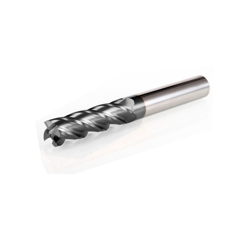 Solid Carbide Micro Diameter End Mill 4 Flute HRC 58 độ cho các công cụ mài
