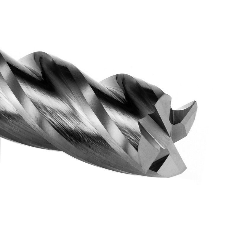 Solid Carbide Micro Diameter End Mill 4 Flute HRC 58 độ cho các công cụ mài