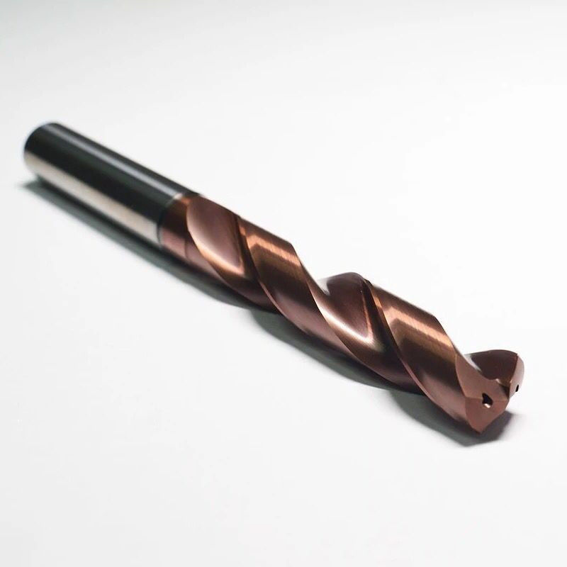 Công cụ cắt CNC 3D 5D, Tungsten Carbide Twist Drill Bits 45 Hrc 55 Hrc 60 Hrc