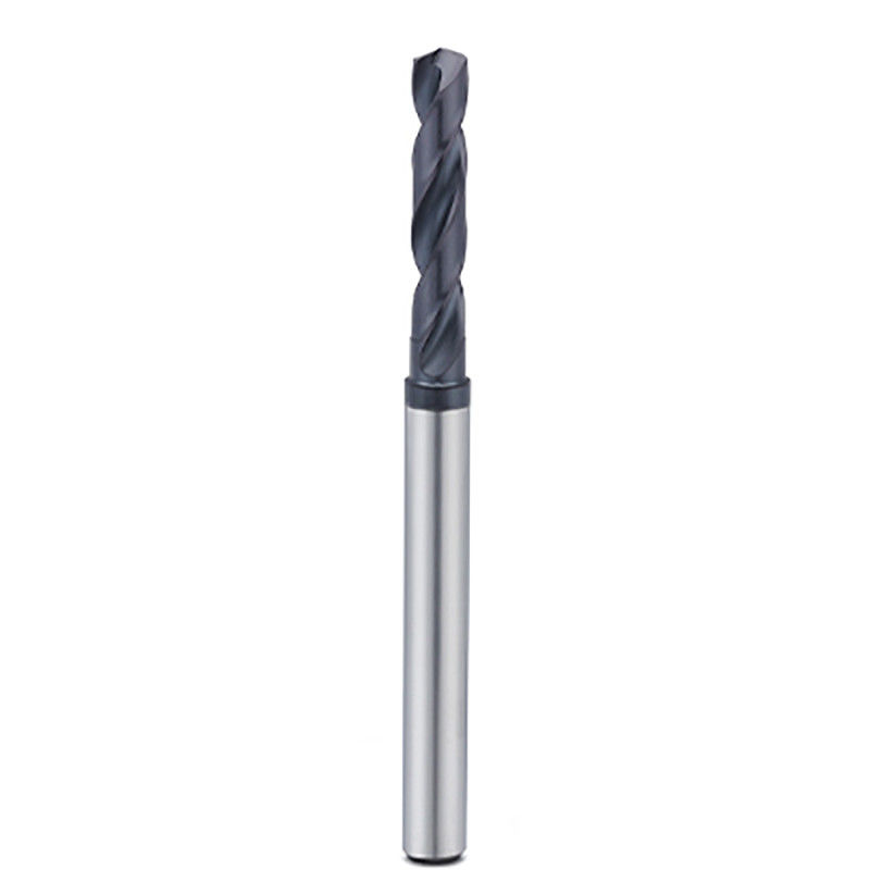 Gỗ bên trong chất làm mát Solid Carbide CNC Bits Round Shank Straight Flute Type