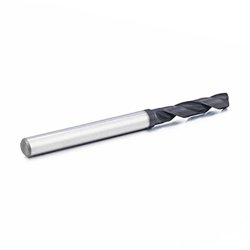 Gỗ bên trong chất làm mát Solid Carbide CNC Bits Round Shank Straight Flute Type