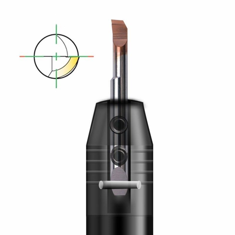 SIM0016-D6 Mini Boring Toolholder Standard Boring Cutter Sleeve Round Shank loại