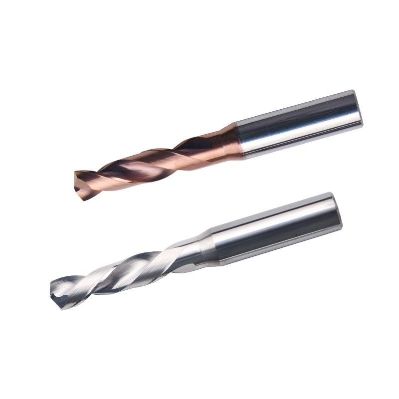 Đường thẳng Flute Carbide khoan độ chính xác cao bước khoan 3XD / 5XD Solid Carbide cắt khoan