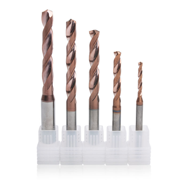 5XD Round Shank Solid Carbide khoan nhà máy bán trực tiếp khoan bước cho thép và sắt