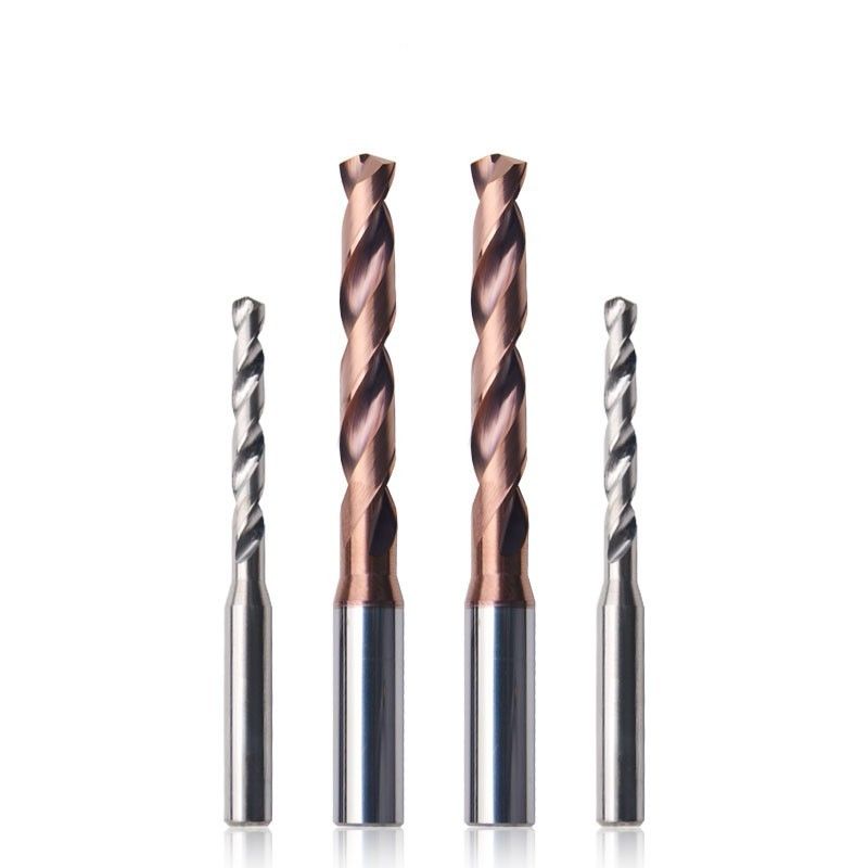 5XD Round Shank Solid Carbide khoan nhà máy bán trực tiếp khoan bước cho thép và sắt