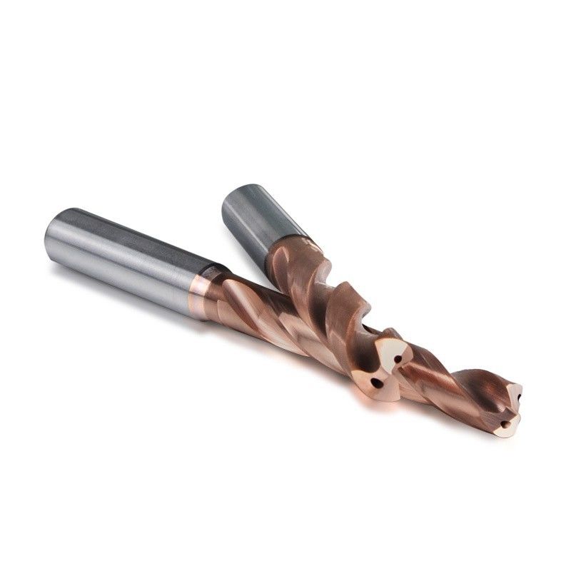 Trong nước làm mát lỗ Carbide khoan Insight cắt công cụ DIN 3XD bước khoan cho thép không gỉ