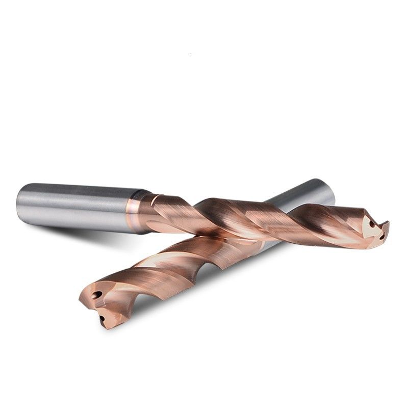 Trong nước làm mát lỗ Carbide khoan Insight cắt công cụ DIN 3XD bước khoan cho thép không gỉ