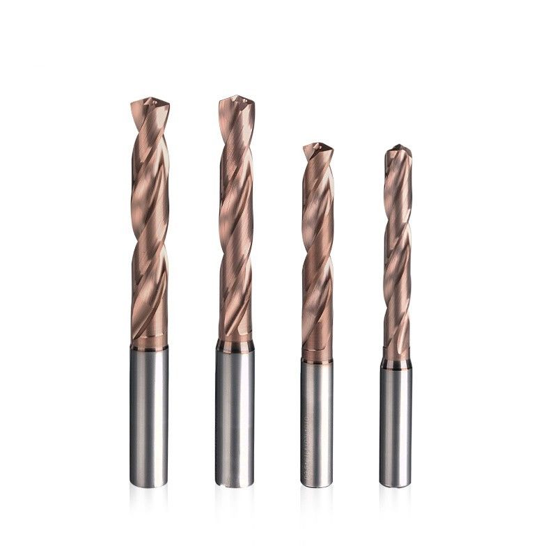 Trong nước làm mát lỗ Carbide khoan Insight cắt công cụ DIN 3XD bước khoan cho thép không gỉ